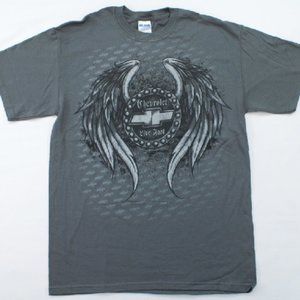GM Chevrolet Chevy Wings Live Fast T-Shirt NWT